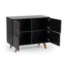 Ver imagem 3 de Buffet Aparador 95cm 4 Portas Play