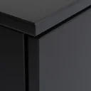 Ver imagem 7 de Buffet Aparador 95cm 4 Portas Play Preto/Garapa