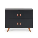 Ver imagem 2 de Buffet Aparador 95cm 4 Portas Play