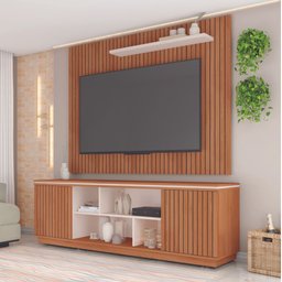 Composição Rack e Painel Oregon Caemmun 1,80 - 1