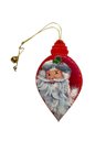 Ver imagem 1 de Pingente Arvore Natal Papai Noel Vida C/ Guizo Pintura Bauer
