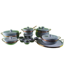 Ver imagem 1 de Jogo 12 Peças de Produtos em Pedra Sabão + Colher de Pau