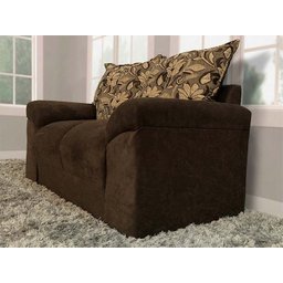 Sofá 2 e 3 Lugares Marrom com Floral 603/425 Chile - 6