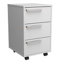 Ver imagem 6 de Escrivaninha Mesa Escritório com Gaveteiro 3 Gavetas B29  Branco