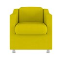 Ver imagem 2 de Poltrona Decorativa Tilla para Sala de Espera em Suede Balaqui Decor