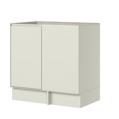Balcão Canto Reto 1 Porta Fineze Henn (sem Tampo) Modulado