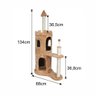 Arranhador para Gatos Castelo Bege - 2