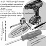 1 Kit Varão de Cortina Duplo de Teto 5 Metros em Aluminio e Suportes em Metal Decor Varão de Cortina - 6