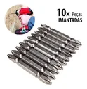 Ver imagem 2 de Jogo de Ponteiras Magnéticas Phillips com 10 Peças 04442 Titanium Tamanho: 65mm