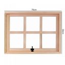 Ver imagem 4 de Janela de Madeira Maxim-ar 50x70cm com Caixilho 9,4cm Ewr Mp61 Rondosul