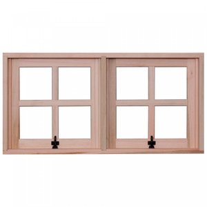 Janela de Madeira Maxim-Ar 60x100cm com Caixilho 9,4cm EWR MP53 Rondosul 