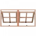 Ver imagem 5 de Janela de Madeira Maxim-ar 60x120cm com Caixilho 9,4cm Ewr Mp53 Rondosul