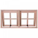 Ver imagem 2 de Janela de Madeira Maxim-ar 60x120cm com Caixilho 9,4cm Ewr Mp53 Rondosul