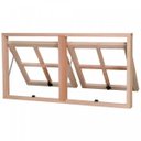 Ver imagem 6 de Janela de Madeira Maxim-ar 60x120cm com Caixilho 9,4cm Ewr Mp53 Rondosul