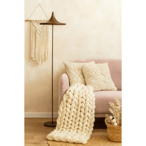 Luminária de Piso Abajur Chão Tomiko Marrom Cortem (edição Oriental)