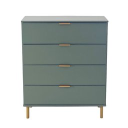 Cômoda Ditália 4 Gavetas Dm-242 Verde Oliva - 5