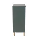 Ver imagem 5 de Cômoda Ditália 4 Gavetas Dm-242 Verde Oliva