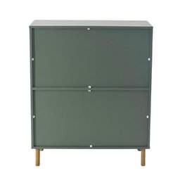 Cômoda Ditália 4 Gavetas Dm-242 Verde Oliva - 6