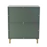 Cômoda Ditália 4 Gavetas Dm-242 Verde Oliva - 6