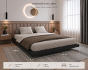 Ver imagem 3 de Base Cama Box Casal Flutuante 1,38x1,88
