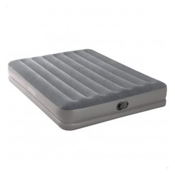 Colchão Queen Intex Inflável Casal Fiber Tech Prestige com Bomba USB - 1 Colchão Queen Intex Inflável Casal Fiber Tech Prestige com Bomba USB - 1