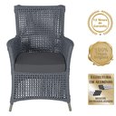 Ver imagem 3 de 4 Poltronas e 1 Mesa Igapó em Alumínio Pintura Fendi Corda Náutica Estofado 11