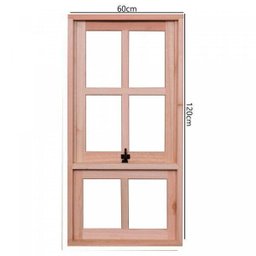 Janela de Madeira Maxim-Ar 120x60cm Caixilho 9,4cm EWK MP6300 Rondosul  - 3