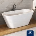 Ver imagem 1 de Banheira de Imersão Freestanding Acrílico Modelo Campeche Tubrax - Nab0003