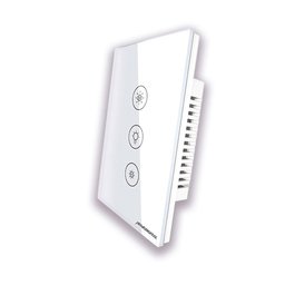 Interruptor Touch Dimmer Inteligente Wi-Fi RF433 Tuya Alexa - 1