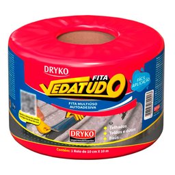 Fita Manta Asfáltica 10cm x 10m Vedatudo - 1