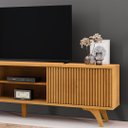Ver imagem 5 de Rack para TV até 70 Polegadas com 2 Portas 180cm Linha Valencia