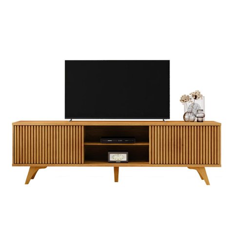Rack para TV até 70 Polegadas com 2 Portas 180cm Linha Valencia