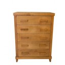 Ver imagem 1 de Cômoda de Madeira Tania 0,85m 5 Gavetas com Pés