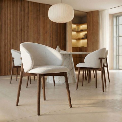 Cadeira Firenze Homenow- Cor:cinza Claro