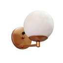 Ver imagem 4 de Kit 2 Arandela Jabuticaba Cobre Globo 12cm com Interruptor