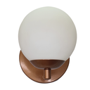 Ver imagem 2 de Kit 2 Arandela Jabuticaba Cobre Globo 12cm com Interruptor