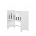 Ver imagem 2 de Quarto de Bebê 100% MDF com Mini Berço e Cômoda Life Branco