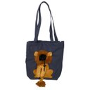 Ver imagem 4 de Bolsa Transporte Cao Gato Pet Animal Estimacao Estampa Leao Passeio Ombro Caminhada Viagem