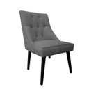 Ver imagem 1 de Cadeira de Jantar Bela Capitone Suede Cinza