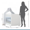 Ver imagem 5 de Quarto de Bebê 100% MDF com Berço Mini Cama Life e Cômoda Fly