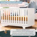 Ver imagem 7 de Quarto de Bebê 100% MDF com Berço Mini Cama Life e Cômoda Fly