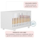 Ver imagem 5 de Quarto de Bebê 100% MDF com Berço Mini Cama Life e Cômoda Fly
