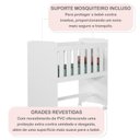 Ver imagem 5 de Quarto de Bebê 100% MDF com Mini Berço e Cômoda Soft Life Branco