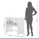 Ver imagem 3 de Quarto de Bebê 100% MDF com Mini Berço e Cômoda Soft Life Branco