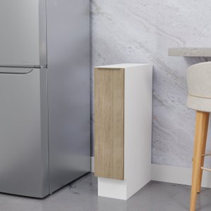 Balcão Porta Tempero 20cm sem Tampo com Rodapé Ipanema CabeCasa MadeiraOriginals