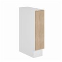 Ver imagem 2 de Balcão Porta Tempero 20cm sem Tampo com Rodapé Ipanema CabeCasa MadeiraOriginals