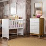 Quarto de Bebê 100% MDF Com Mini Berço e Cômoda Soft Life - 1