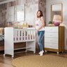 Quarto de Bebê 100% MDF Com Mini Berço e Cômoda Soft Life - 10