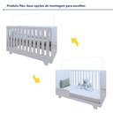 Ver imagem 7 de Quarto de Bebê 100% MDF com Berço Mini Cama Life e Cômoda Soft Life Branco