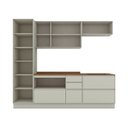 Ver imagem 5 de Cozinha Compacta 5 Peças 100% MDF Fineze Areia e Cinamomo